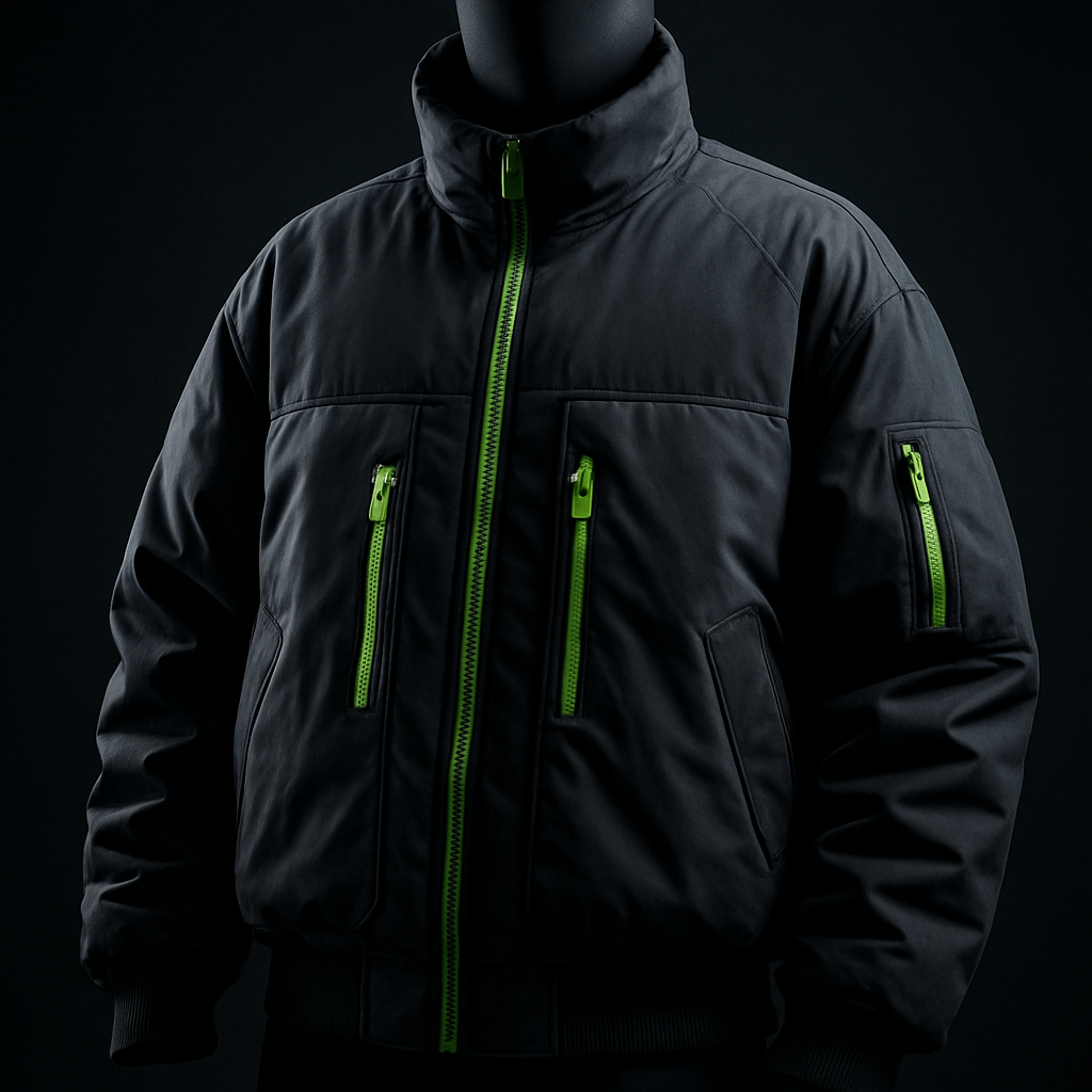 Nightshift techwear bomber jacket concept